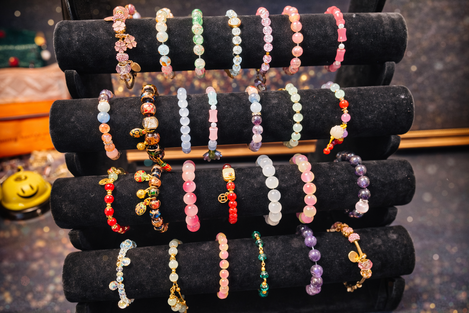 [Exclusive to LIVE] Natural Agate Crystal Bracelet（Buy One Get One Free）